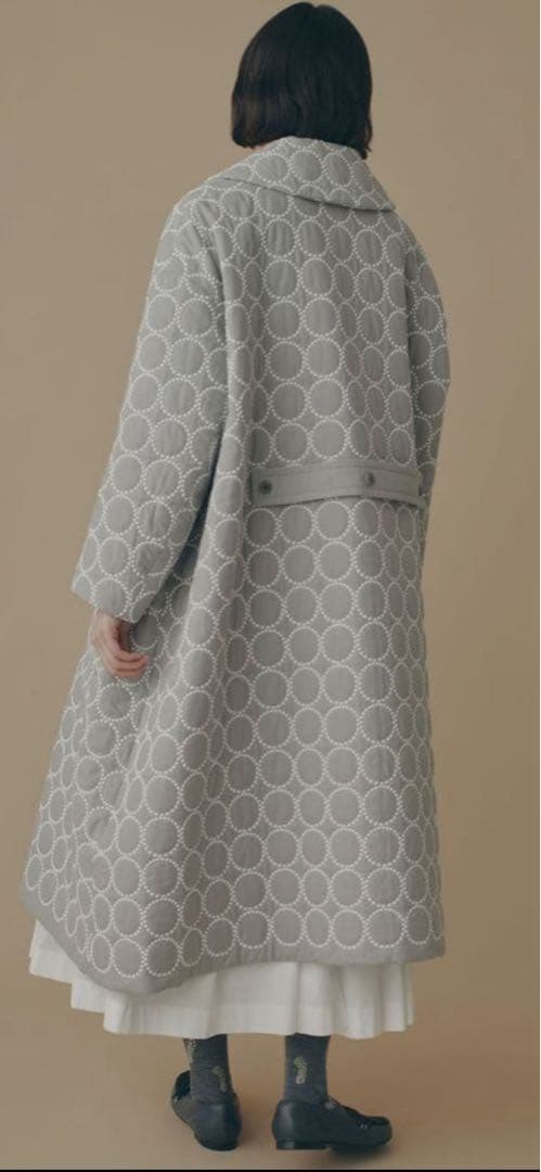 panal　ミナペルホネン タンバリン コート 25-26AW 38号