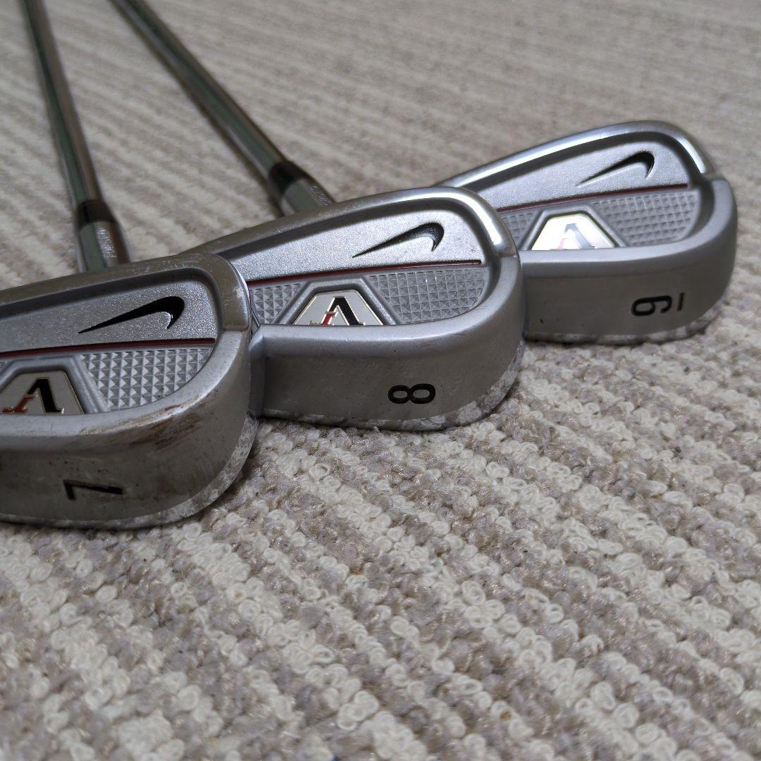 NIKEGOLF キャディバッグ ホワイト/ブラック　ナイキゴルフクラブセット