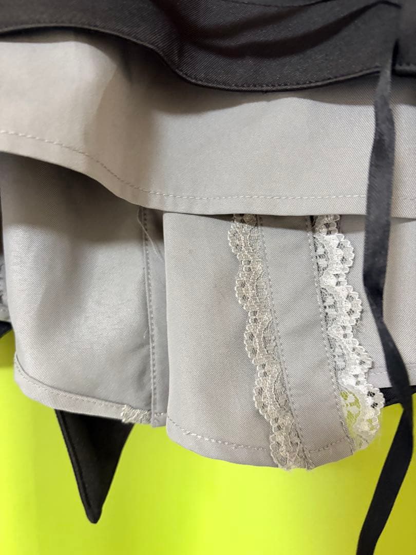 DimMoire ディムモアール 学園ブラウス+ジレset グレー　L