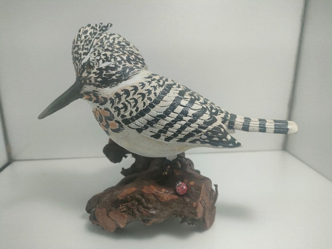 ヤマセミ　バードカービング