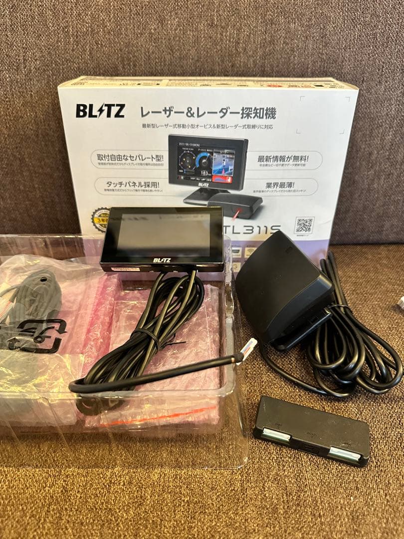 未使用品BLITZ レーザー＆レーダー探知機 TL311S