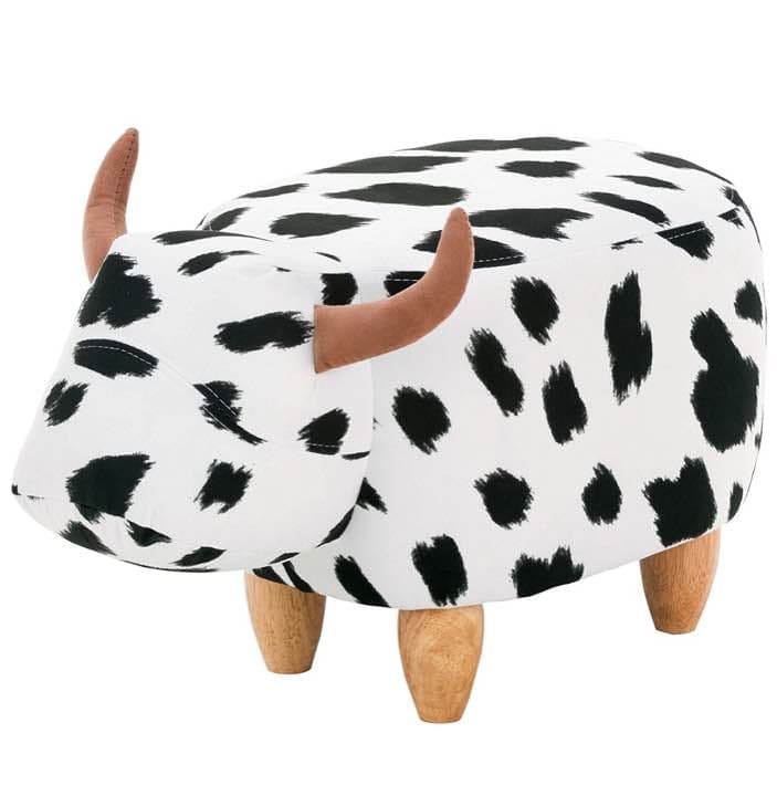 座れるぬいぐるみ型スツール うし 送料無料★