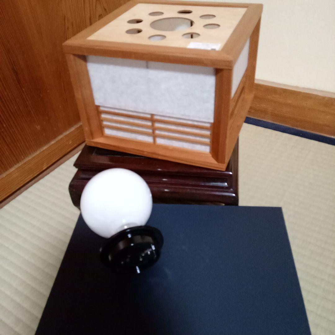 電気かさ　東芝　木製　白熱灯器具　IG-2458 ボール電球