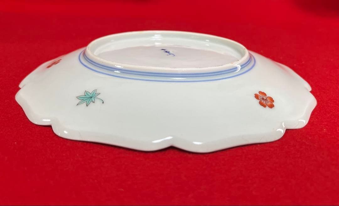 古美術 今右衛門作 人物 風景 飾り皿　木箱付き コレクション 骨董品