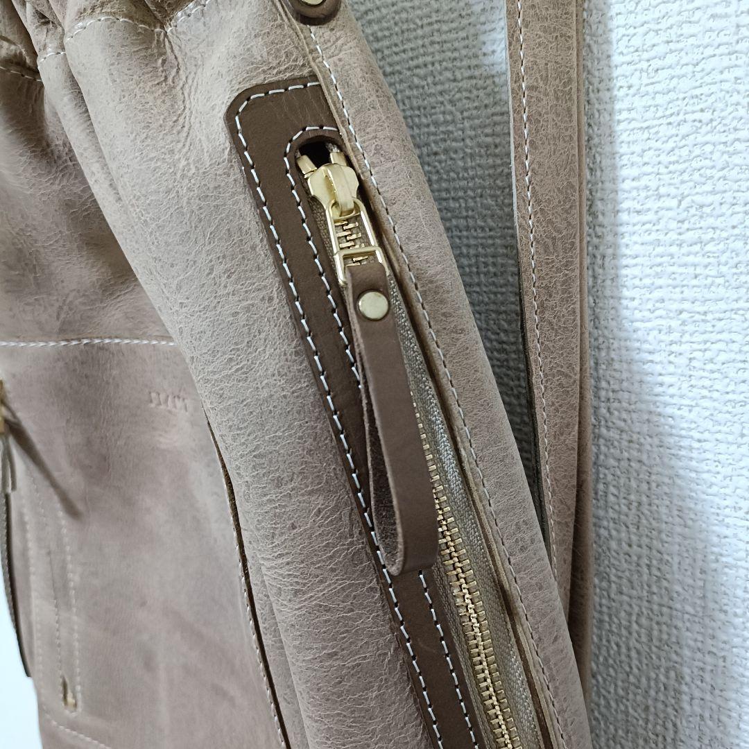 PLANT 本革 バロンリュック ベージュ 美品 レディース
