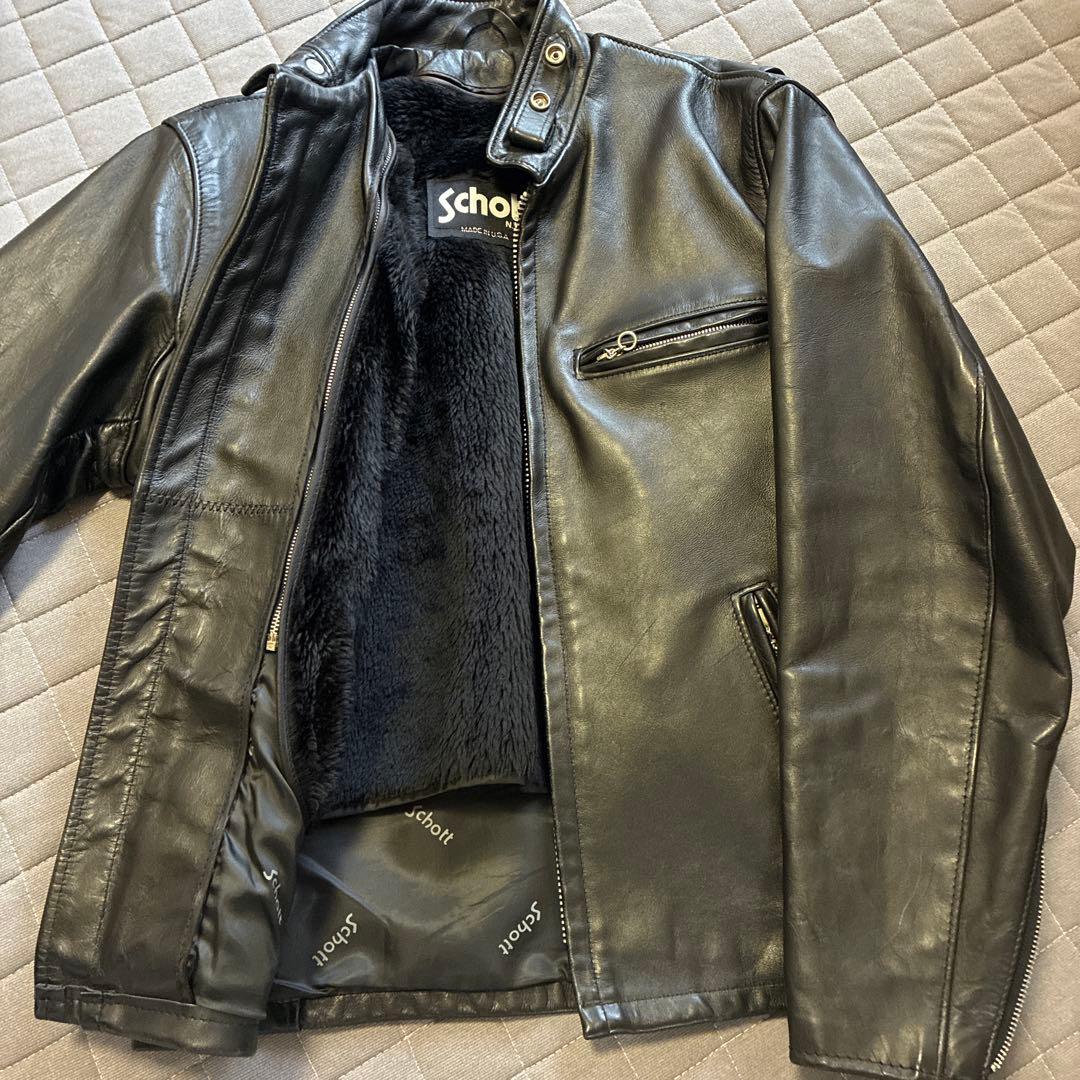 ショット　シングルライダース641　サイズ36 レザージャケット