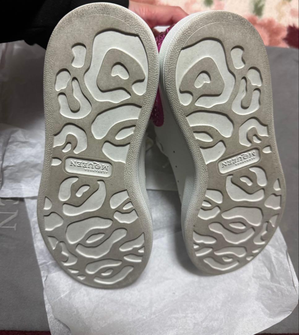 Alexander McQueen 正規品 ビジュー スニーカー ピンク36美品