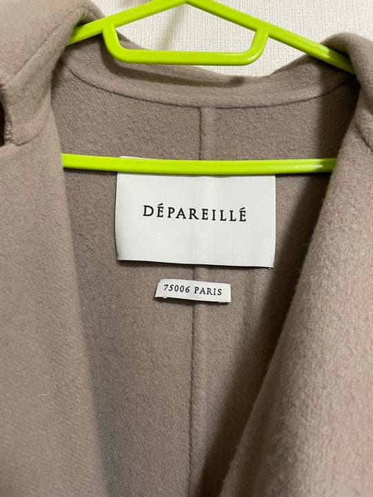 c*o様 本日お値下げ定価13万　DEPAREILLE デパリエ　コート38
