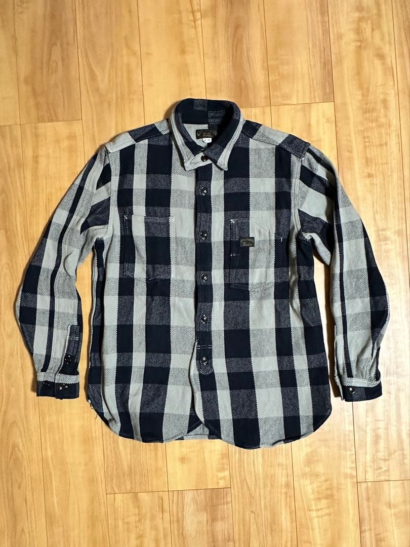 ウエストライドPCHネルシャツ　44インチ