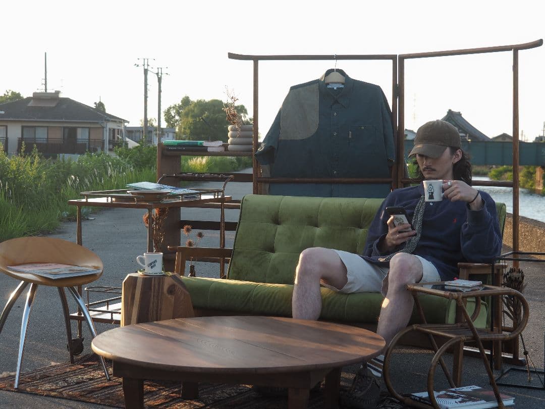 【値引中】JPアンティークフォールディングテーブル