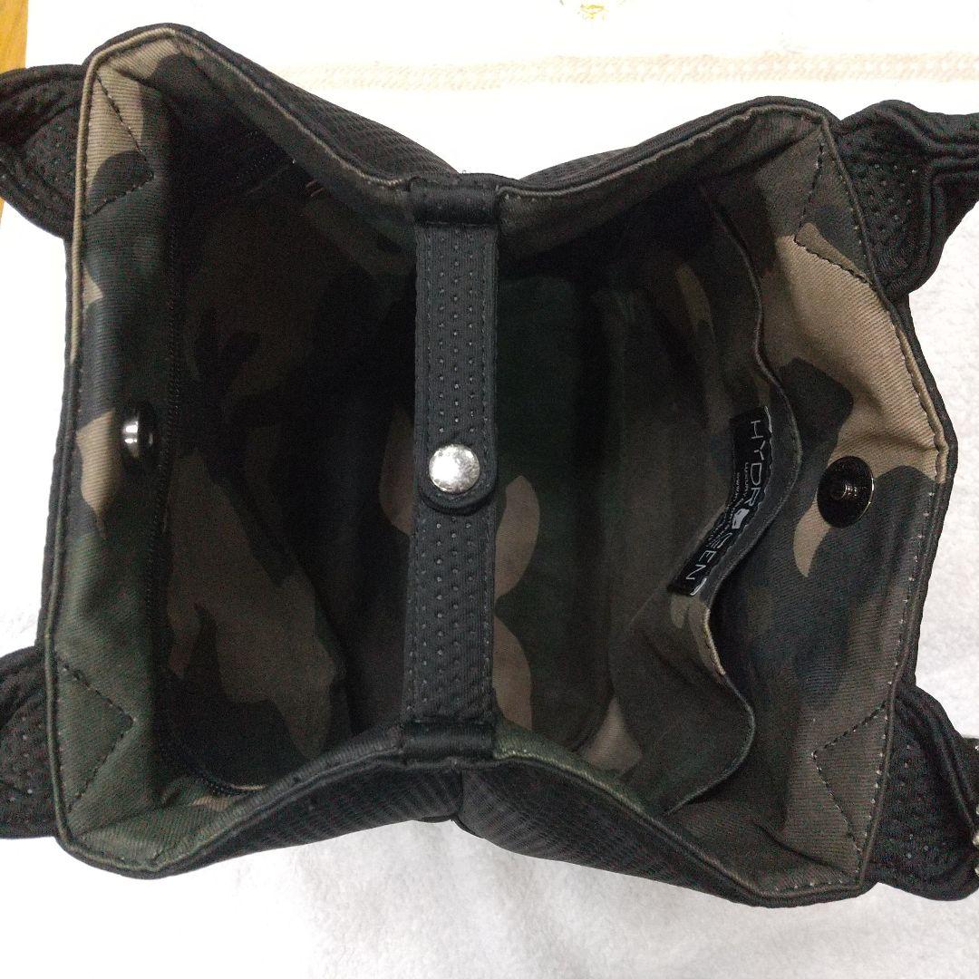 HYDROGEN　カートバッグGOLF　ブラック　メッシュ　ゴルフ　トートバック