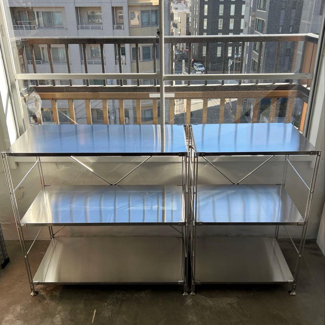 無印良品 ステンレスユニットシェルフ セット