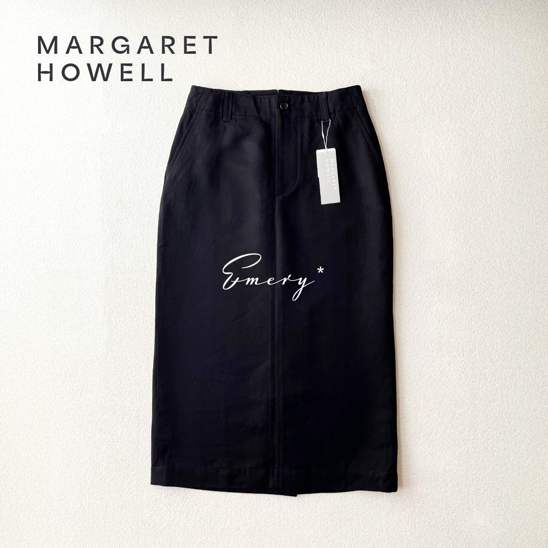 2021 マーガレットハウエル リネン コットン タイト スカート【新品未使用】