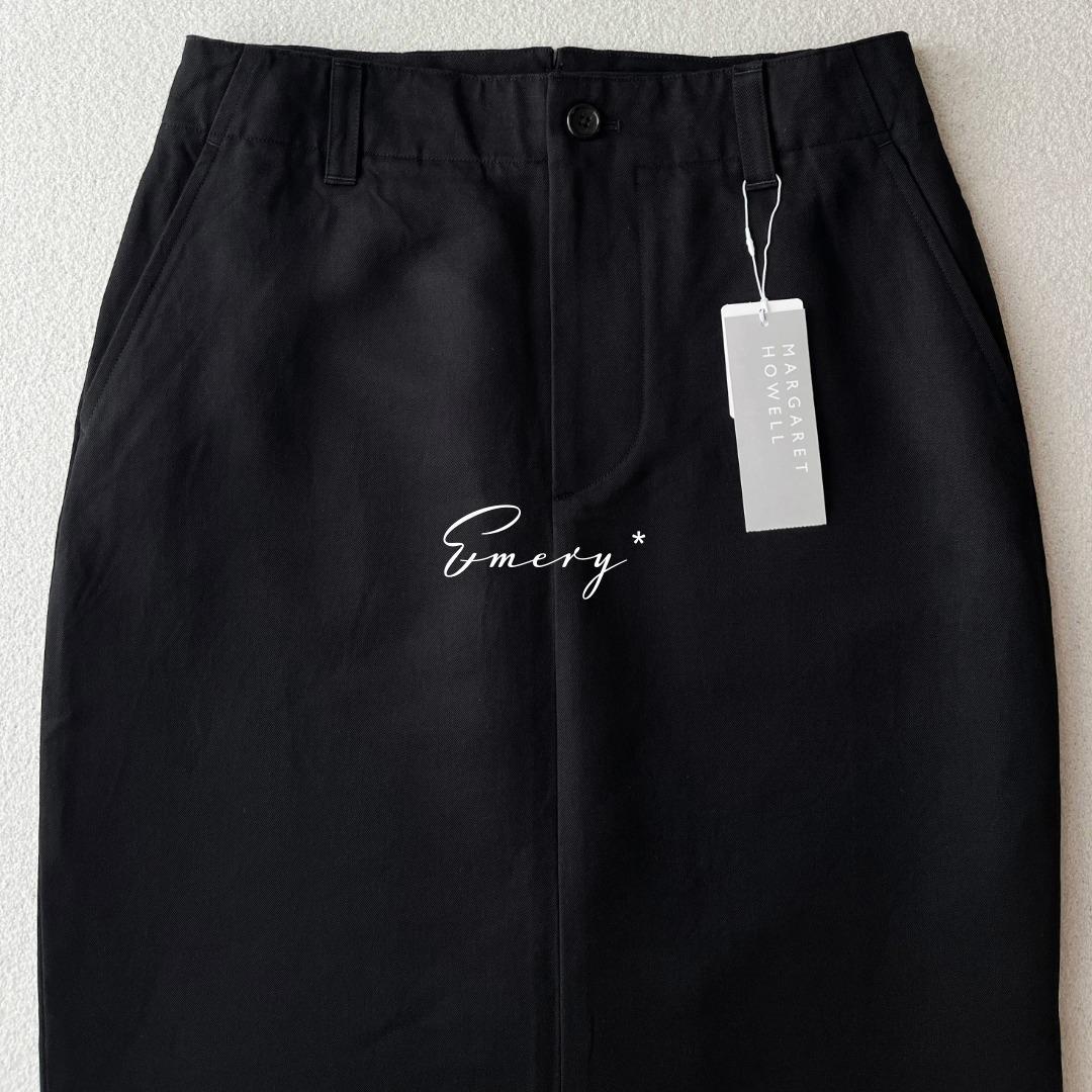 2021 マーガレットハウエル リネン コットン タイト スカート【新品未使用】