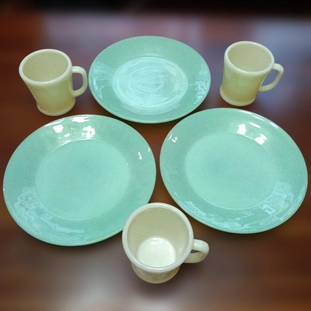 fire king ファイヤーキング　６ピースセット