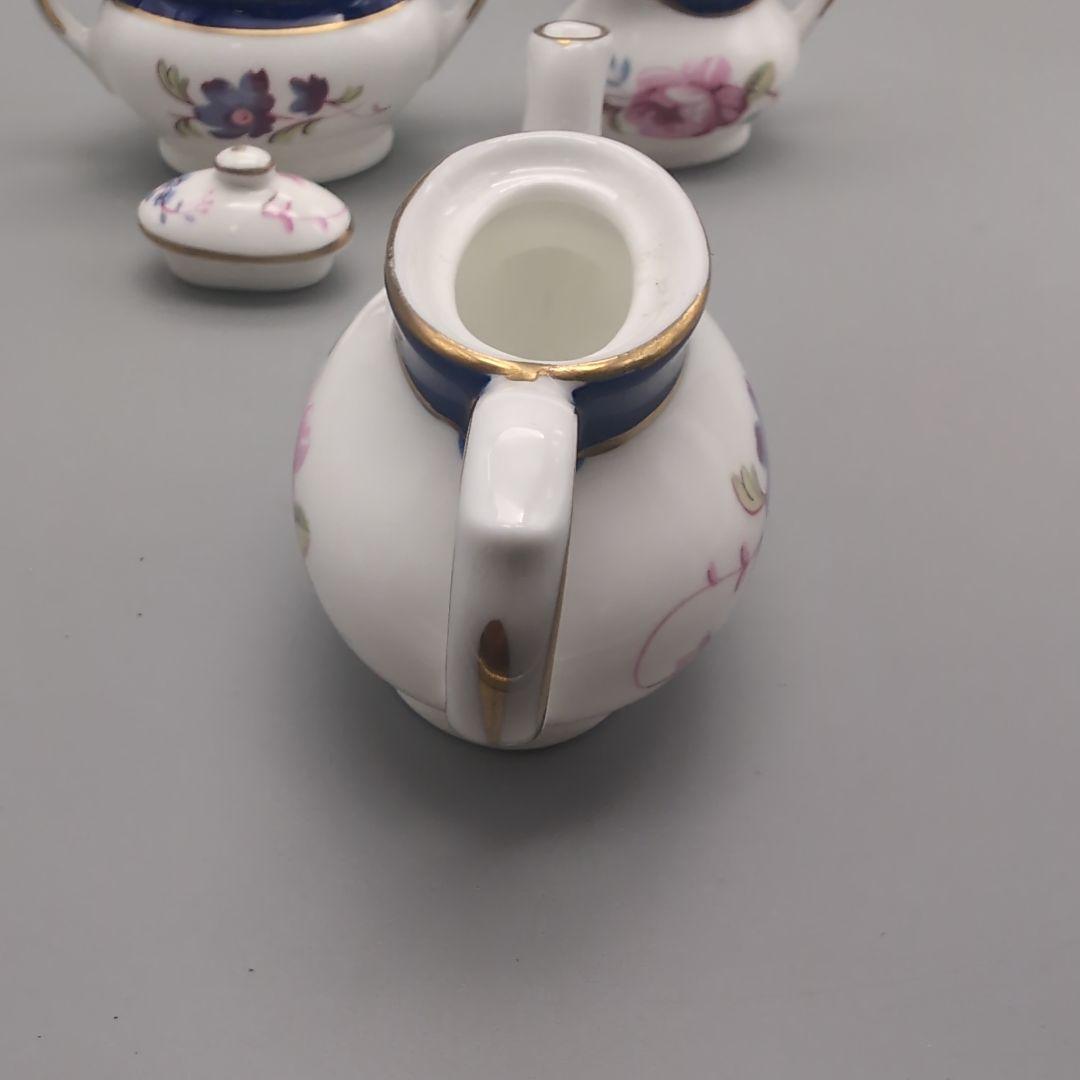 英国　コールポート　ミニチュア　ティタニア　3点セット