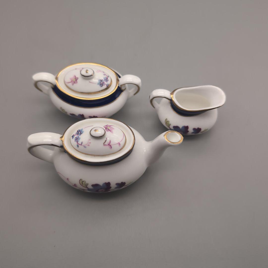 英国　コールポート　ミニチュア　ティタニア　3点セット