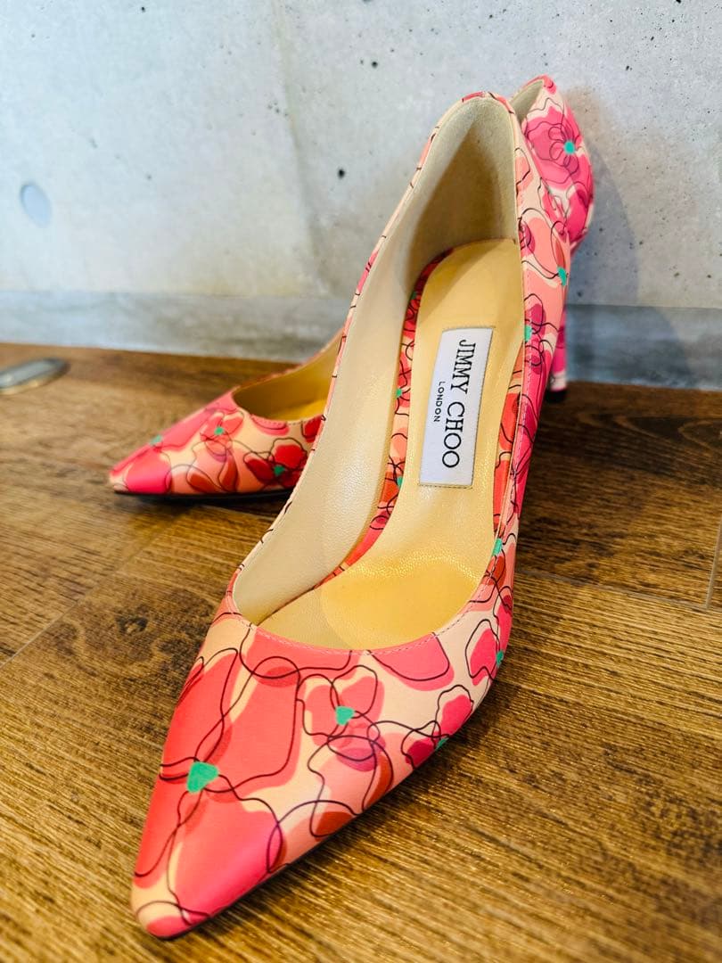 JIMMY CHOO　パンプス　花柄　新品未使用