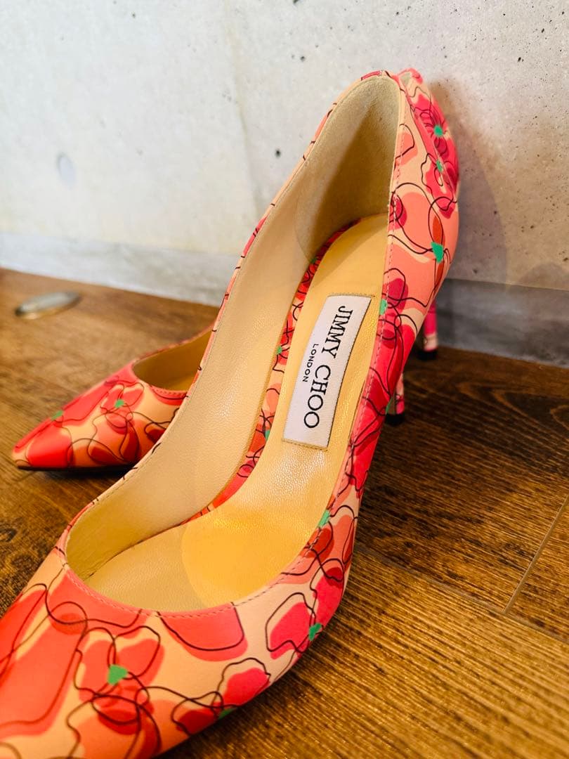 JIMMY CHOO　パンプス　花柄　新品未使用
