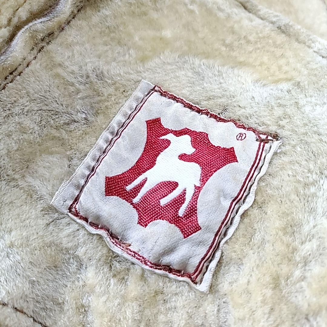 希少✨90s リアルムートンジャケット フライトジャケット 短丈 ブルガリア製L