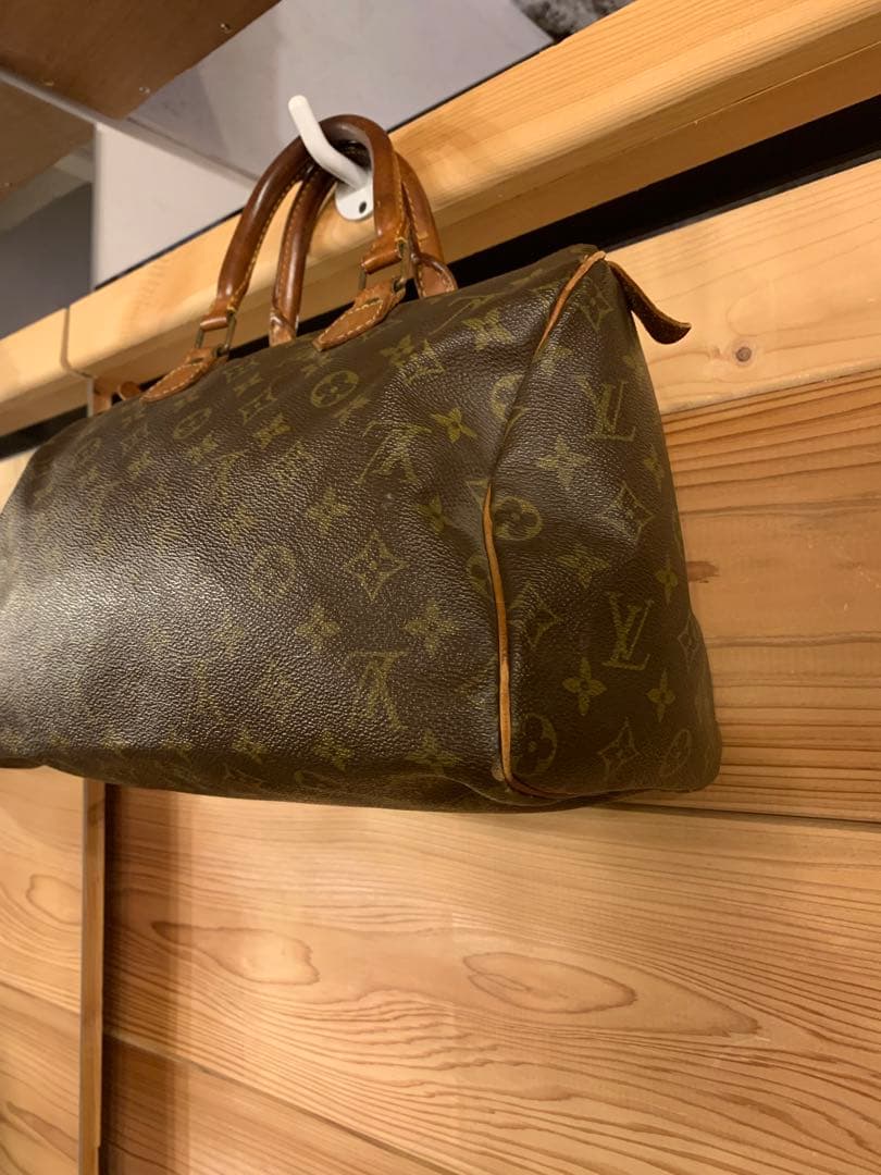 【美品】Louis Vuitton モノグラム ボストンバッグ　スピーディ30