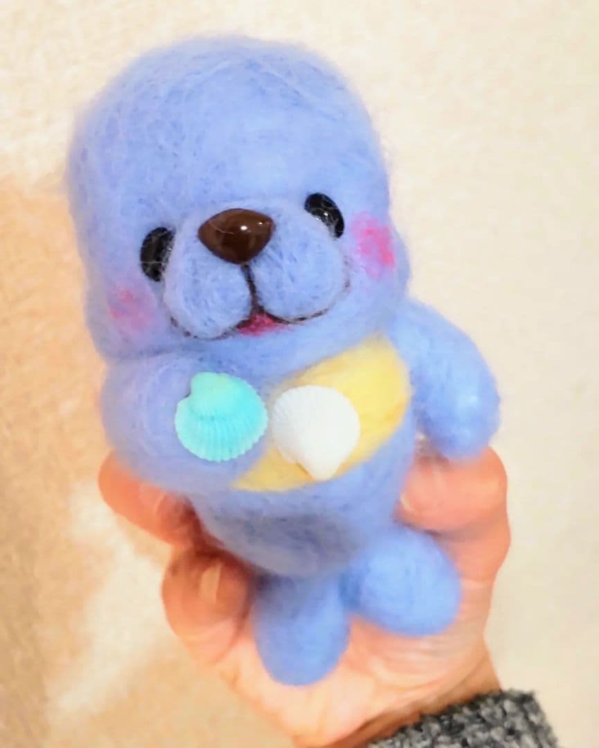 展示のみ☆らっゴマちゃん アザラシ らっこ