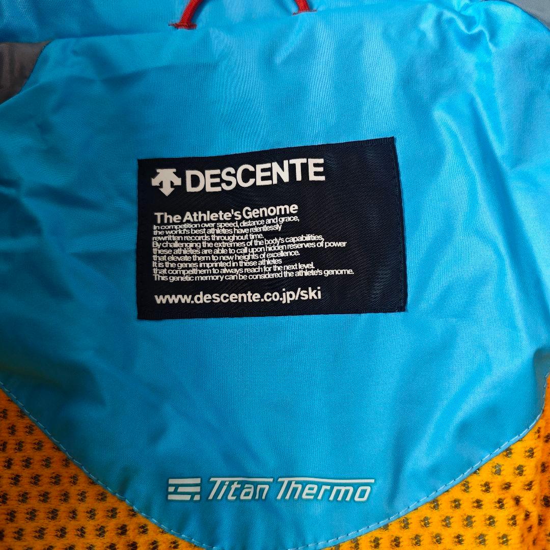 DESCENTE メンズ スキーウェア 上下セット M TitanThermo