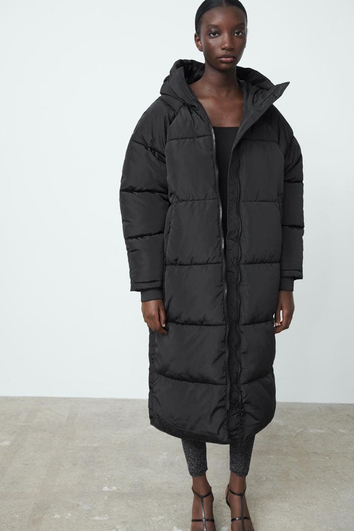 【ZARA】エクストラロングパファーコート