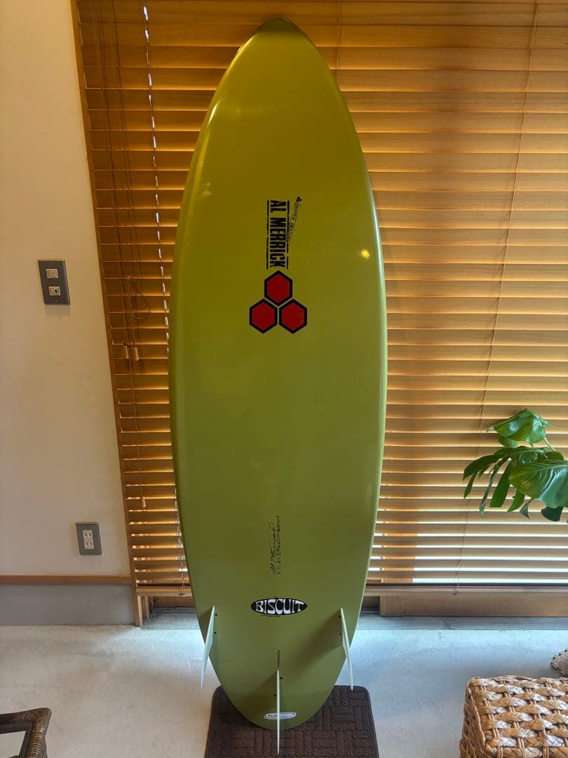 引き取り限定　チャンネルアイランド　ビスケット　5'11\" サーフテック