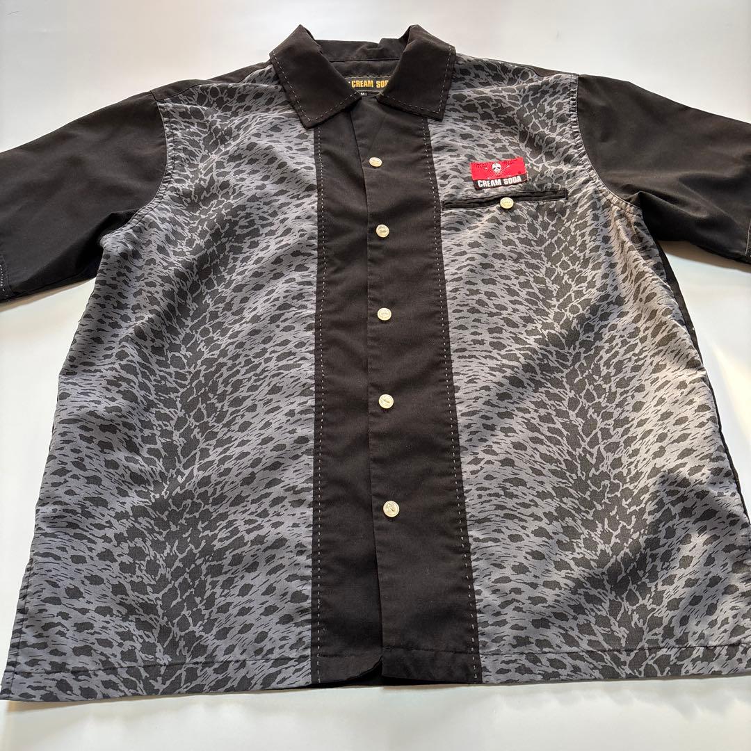 希少！　クリームソーダ　ピンクドラゴン　ブラックキャツ　シャツ　パンツ