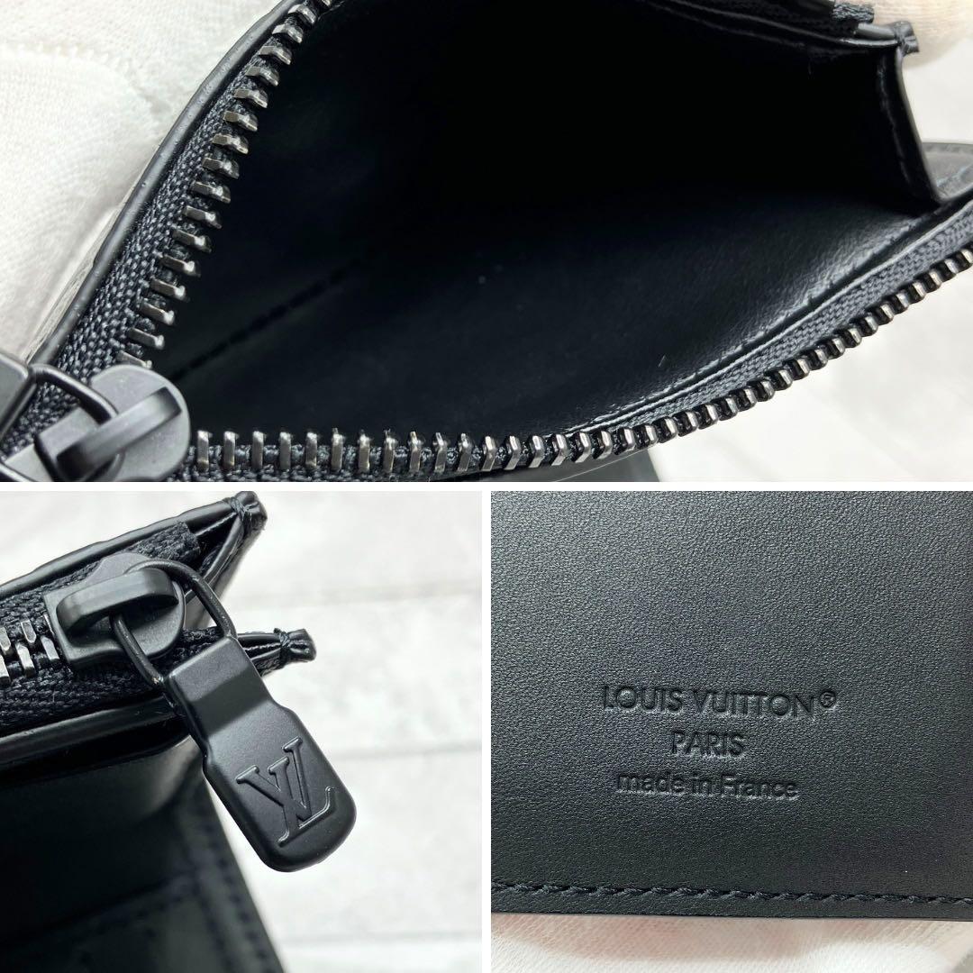ルイヴィトン メンズ ヴィクター ウォレット 三つ折り財布 モノグラム シャドウ
