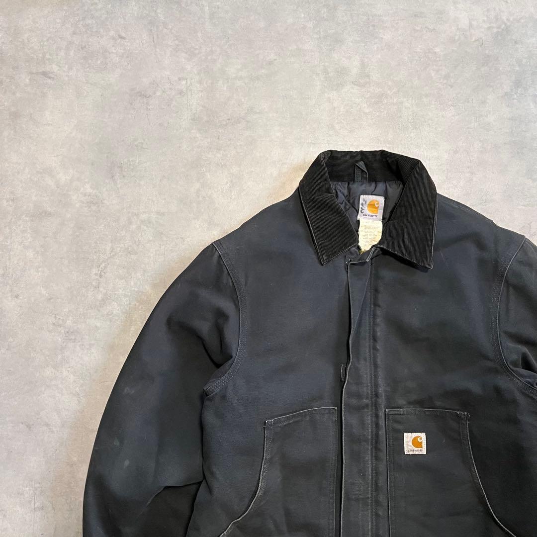 【廃盤モデル】 Carhartt トラディショナルジャケット　短丈 ブラック　M