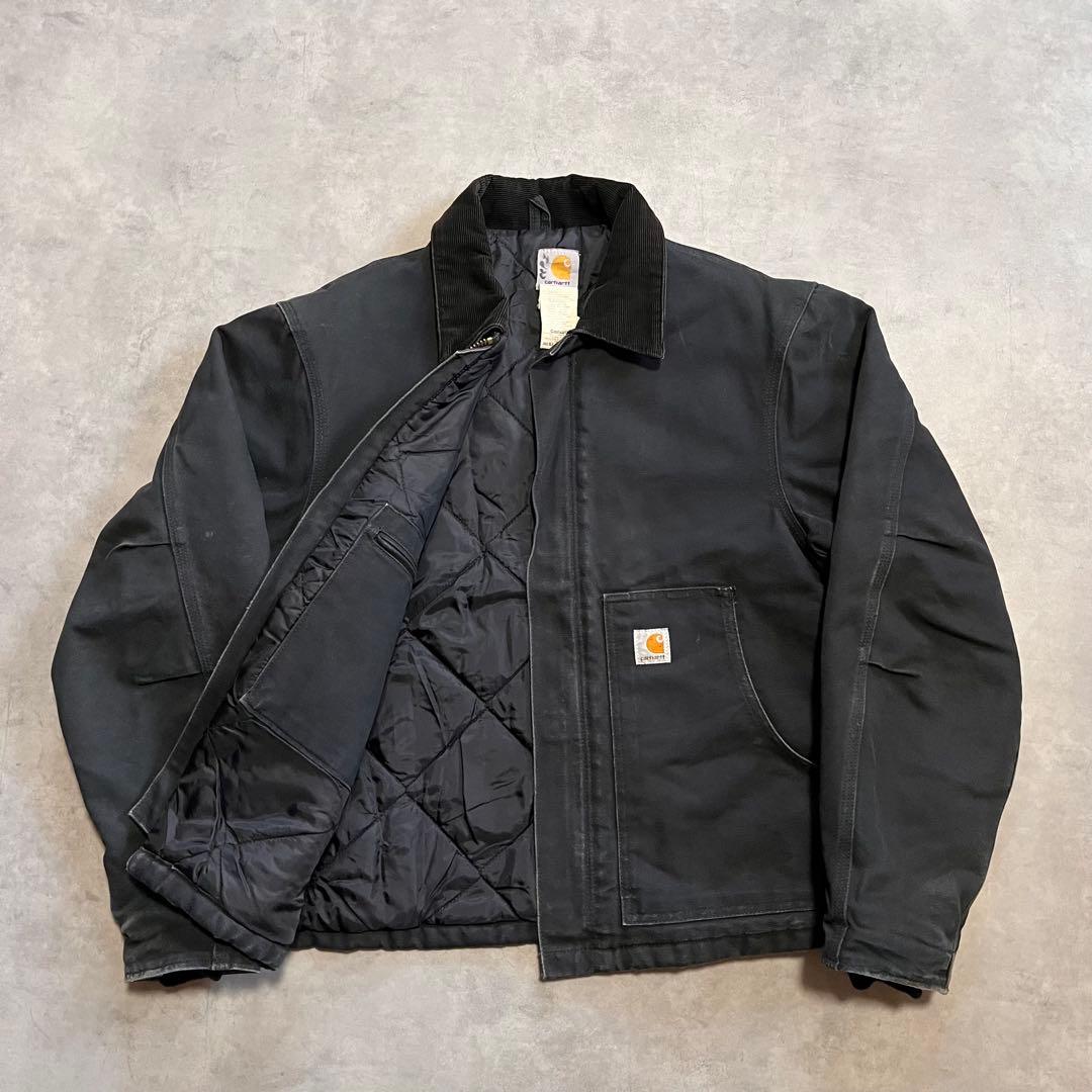 【廃盤モデル】 Carhartt トラディショナルジャケット　短丈 ブラック　M