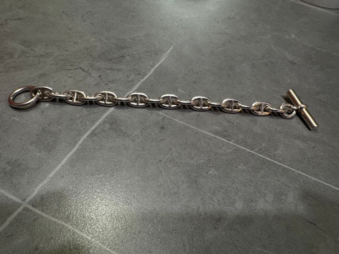 【格安】HERMES エルメス シェーヌダンクル MM16 ブレスレット