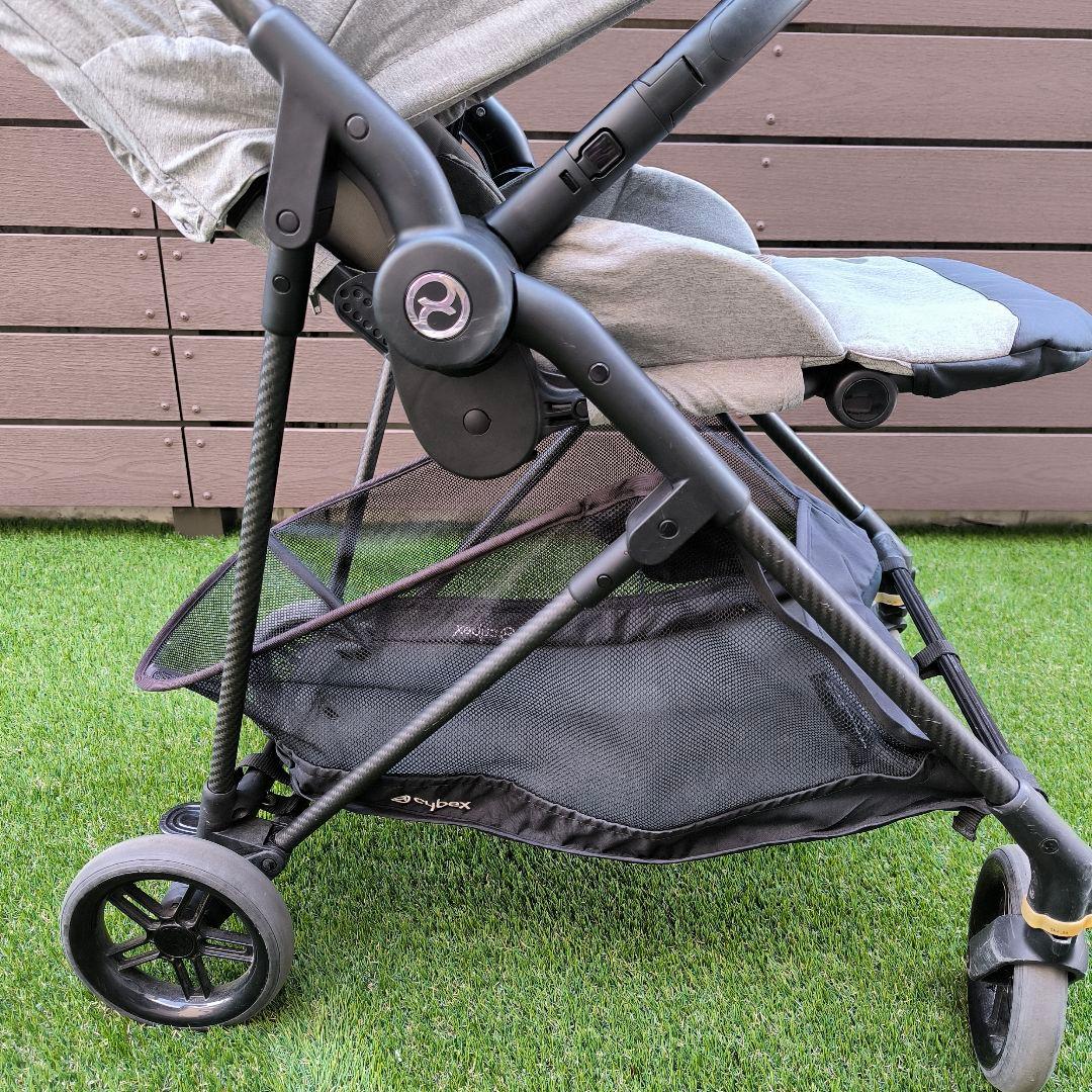 送料無料 Cybex Melio メリオ グレー ベビーカー AB型　対面