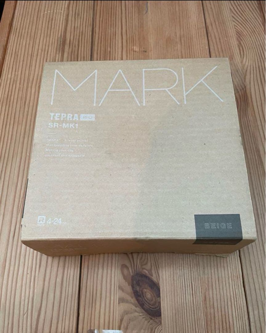 新品！KINGJIM ラベルプリンターテプラPRO MARKSR-Mベージュ