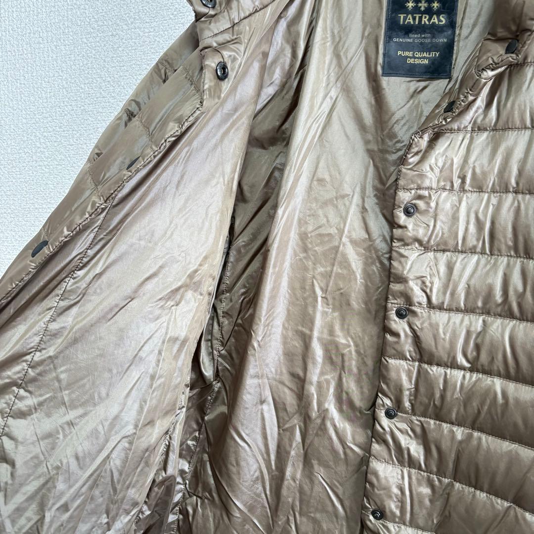 お*む様 高級　TATRAS タトラス ダウン レディース ベージュ 軽量