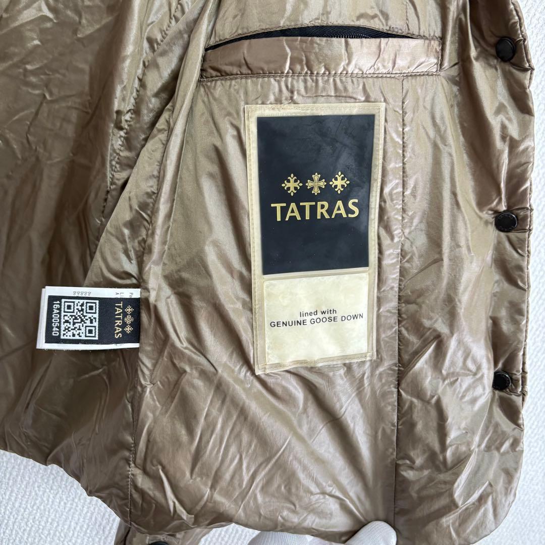 お*む様 高級　TATRAS タトラス ダウン レディース ベージュ 軽量