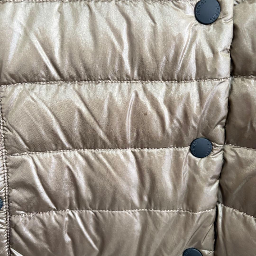 お*む様 高級　TATRAS タトラス ダウン レディース ベージュ 軽量