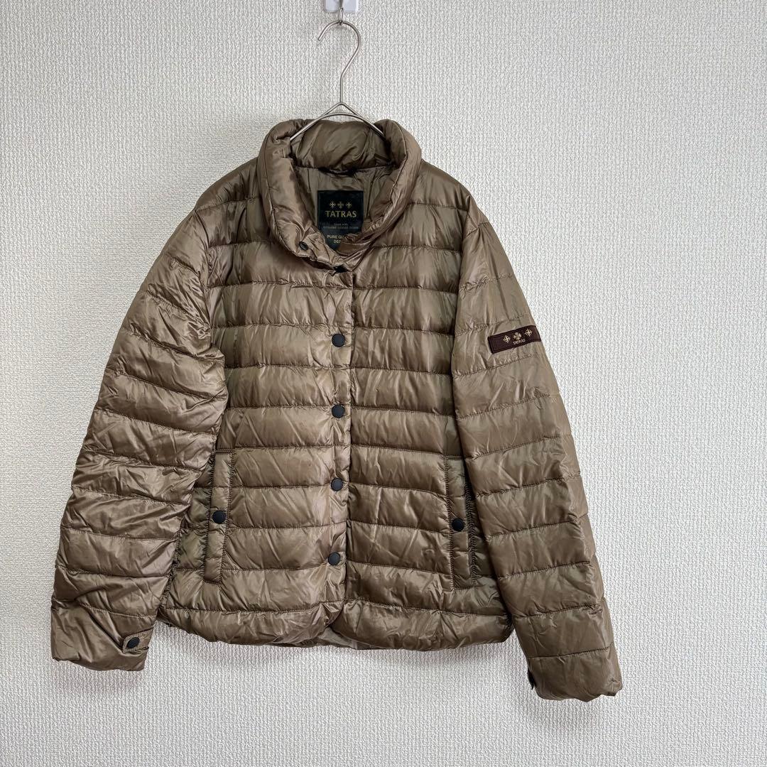 お*む様 高級　TATRAS タトラス ダウン レディース ベージュ 軽量