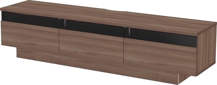 パモウナ 日本製テレビボード RD-210 グレイッシュナット色