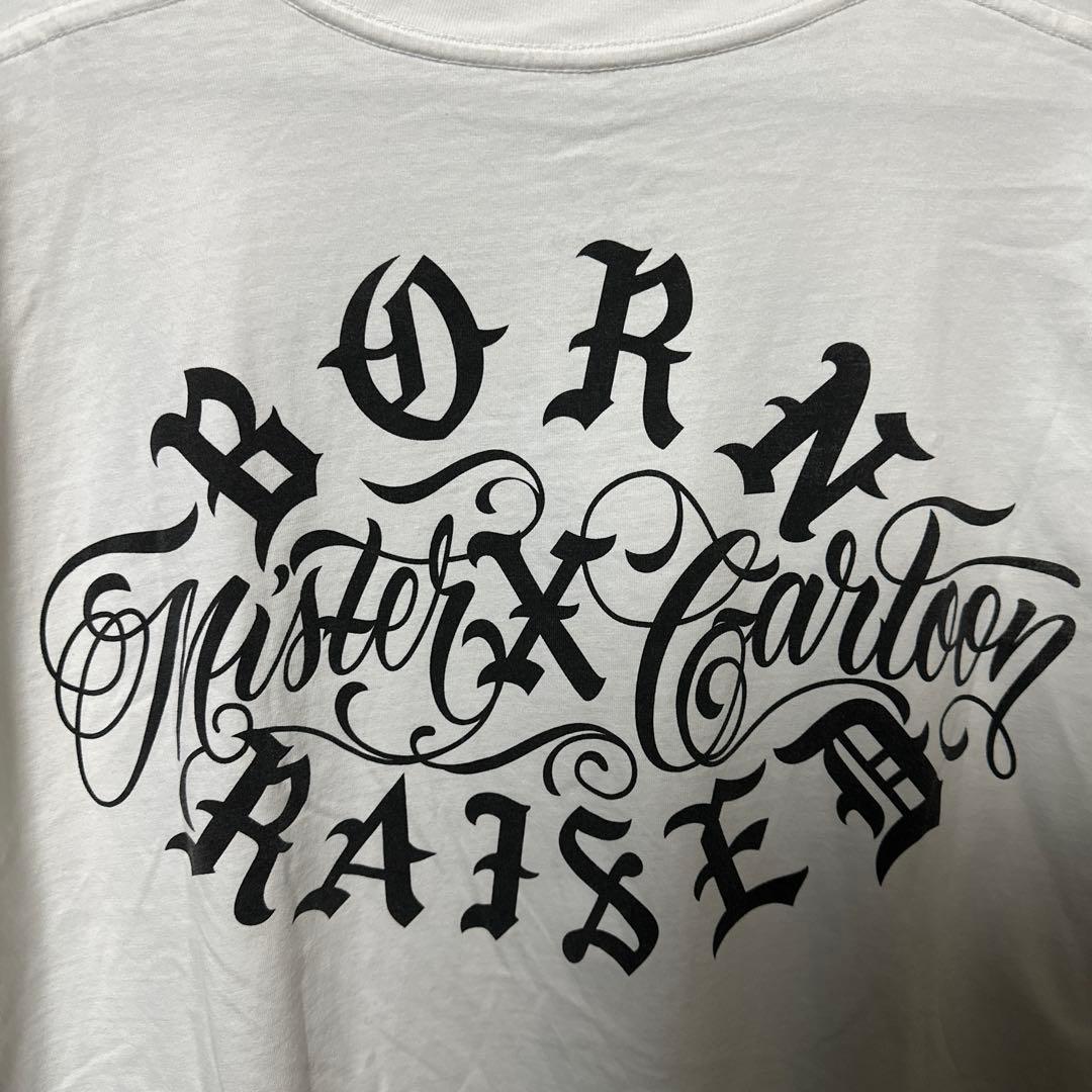 ま*君様 born x raised mister.cartoon tシャツ 2