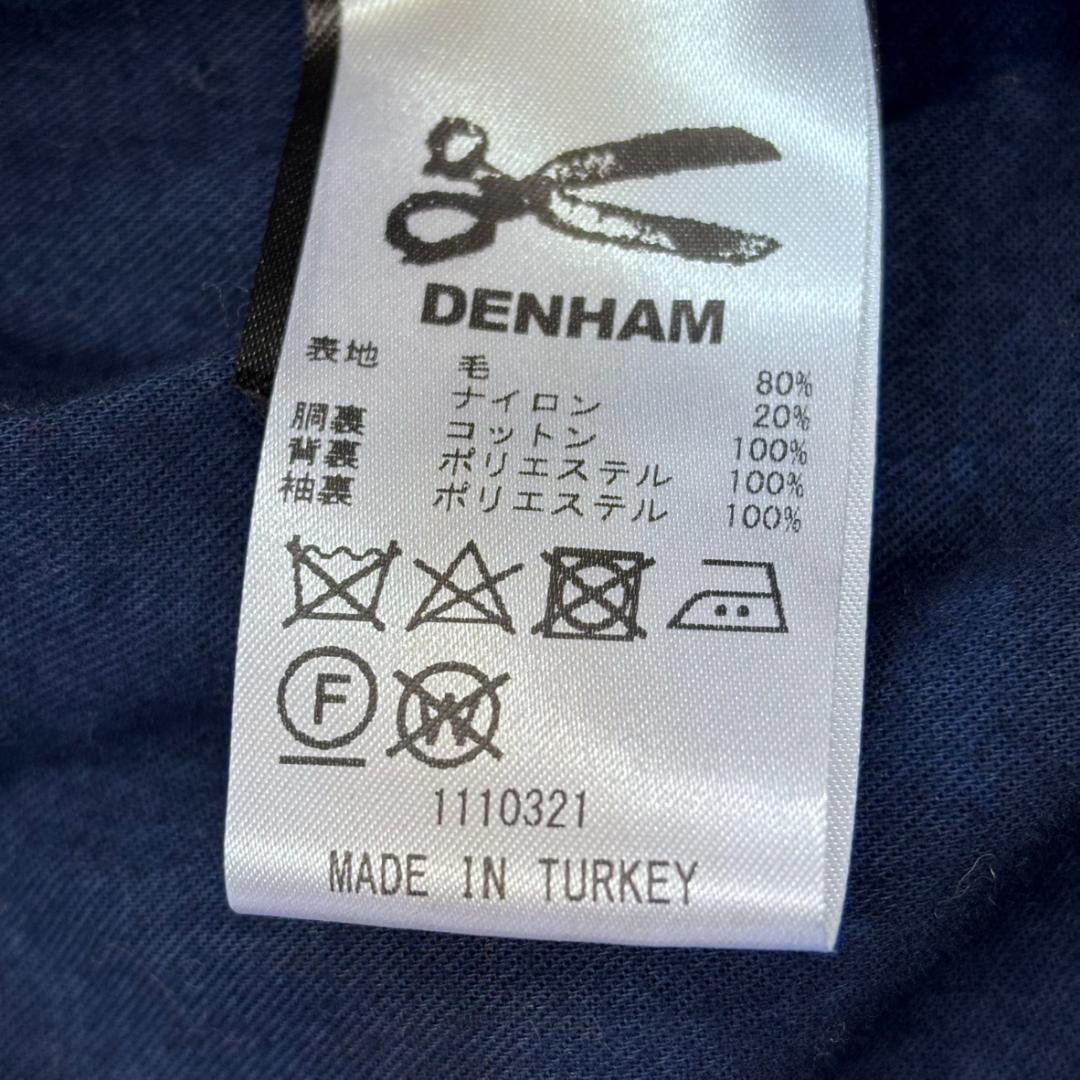 DEMHAM　ネイビー チェスターコート 未使用