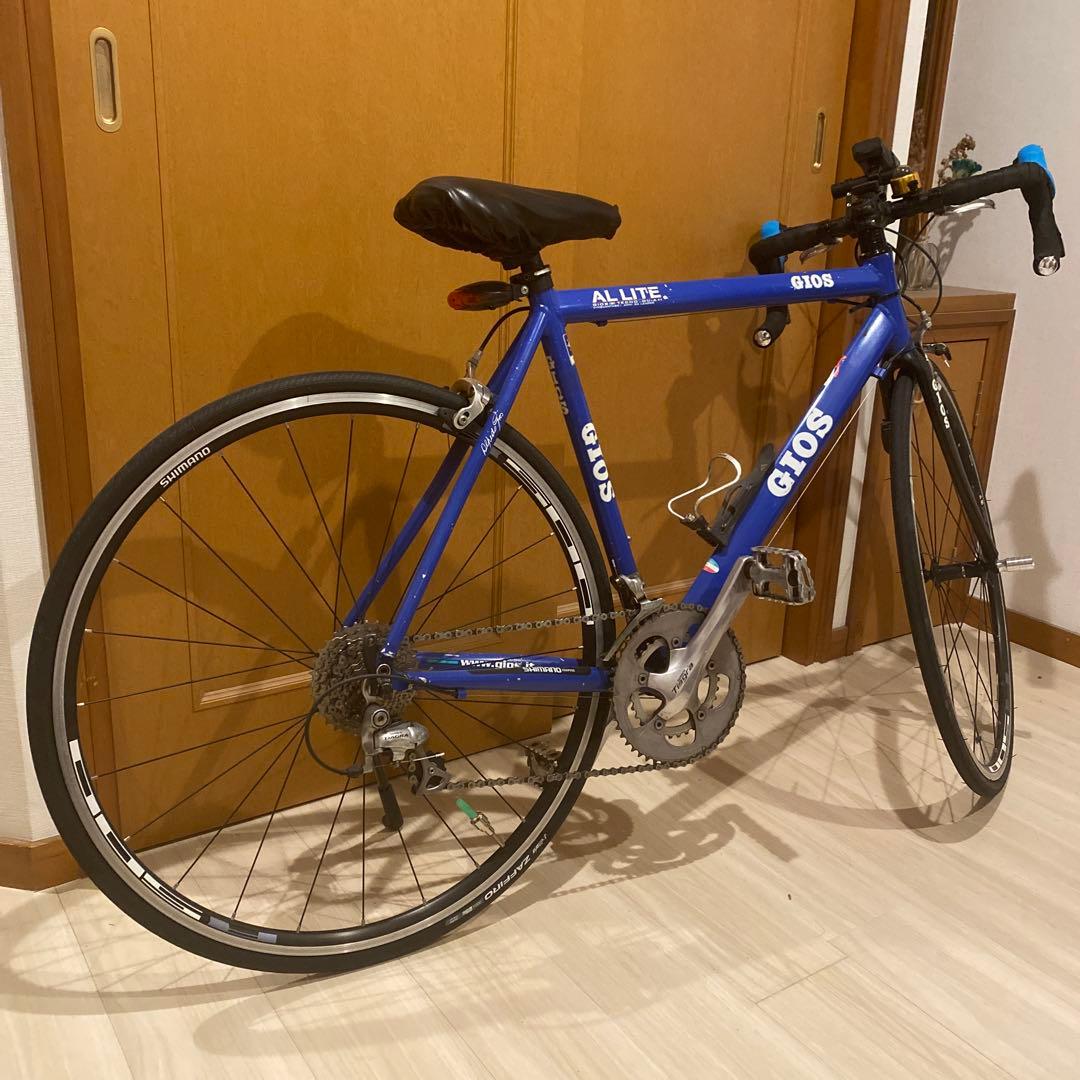 GIOS アルライト サイズ54 ロードバイク 青 身長170〜
