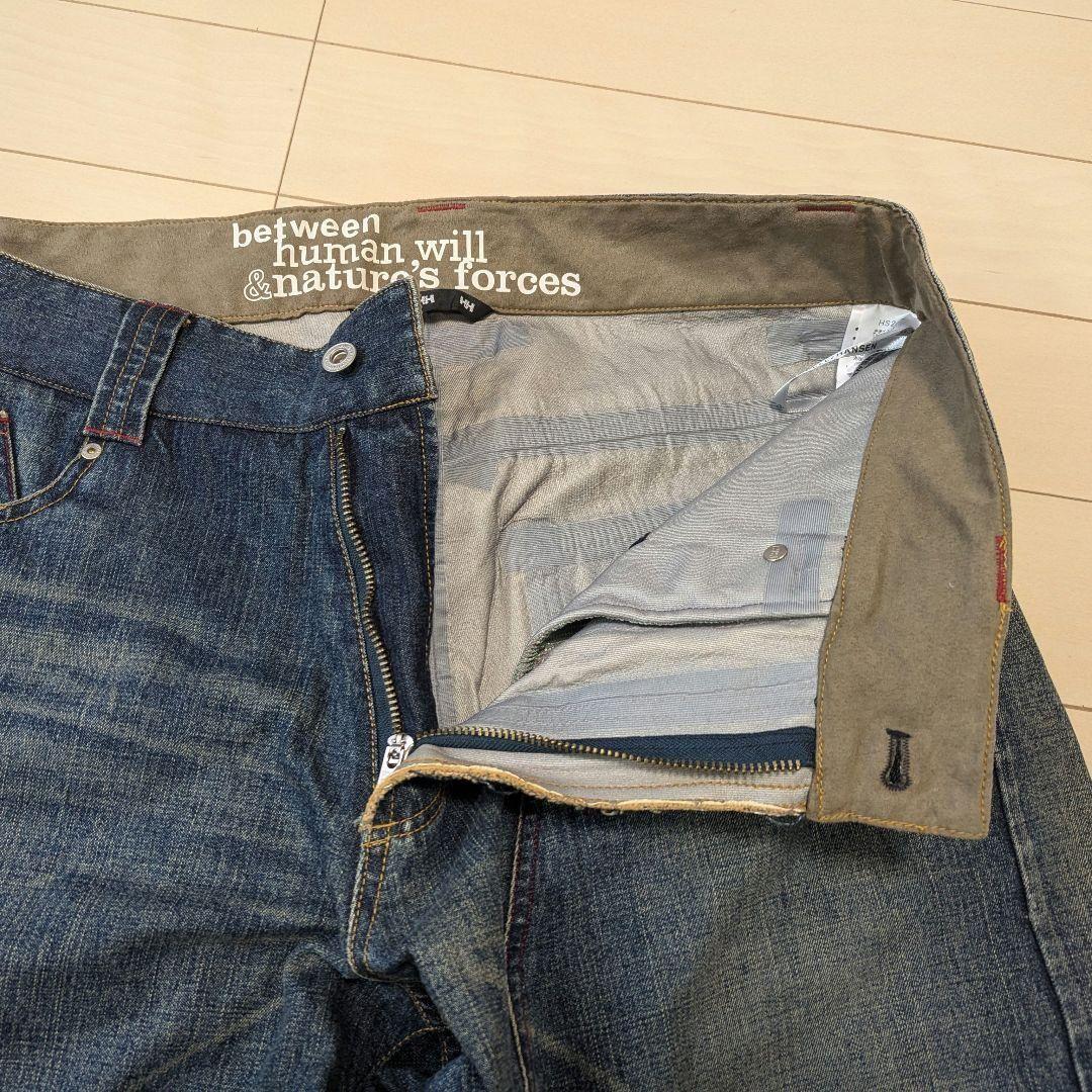 【ヘリーハンセン】 スノーボード スノボ ウェアー デニム パンツ 未使用