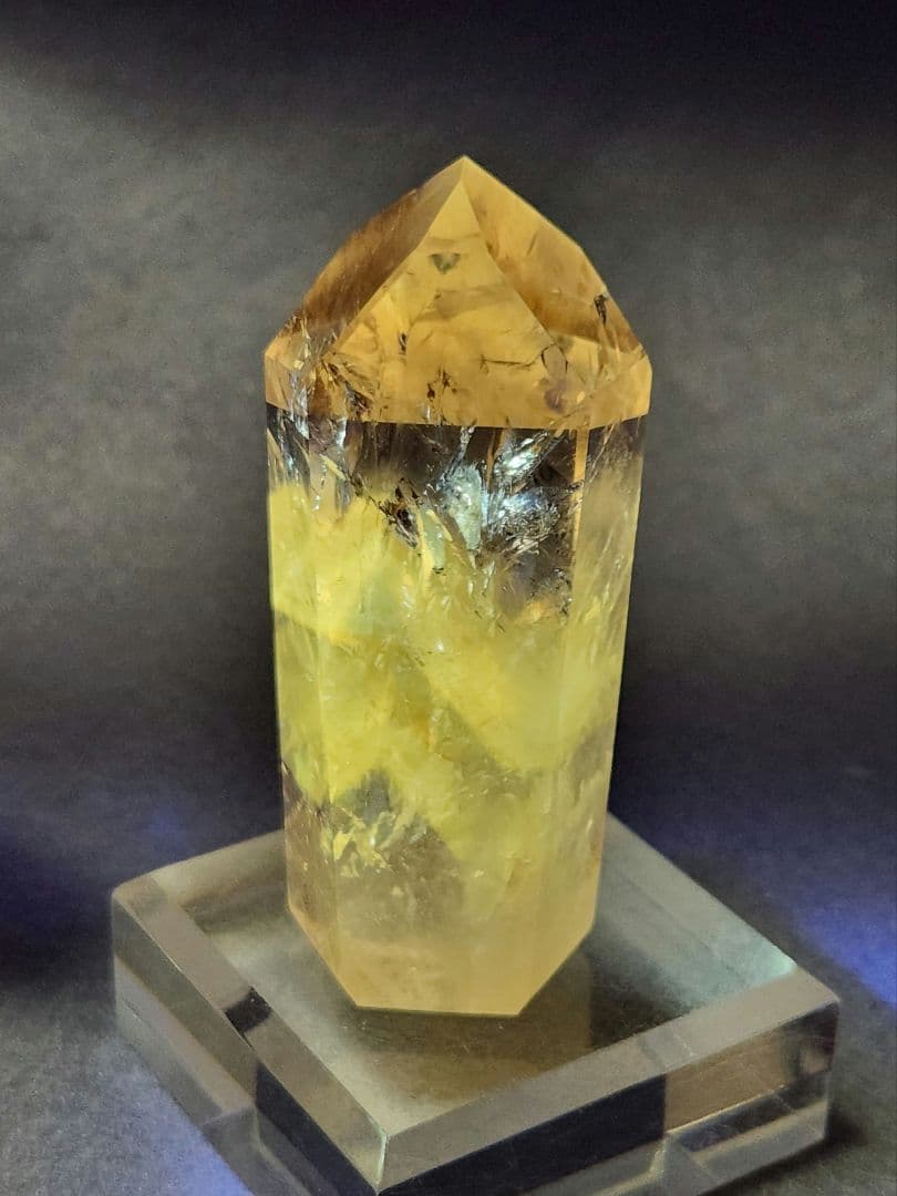 レア✨高品質 パウェライト ファントム アメシスト ポリッシュポイント