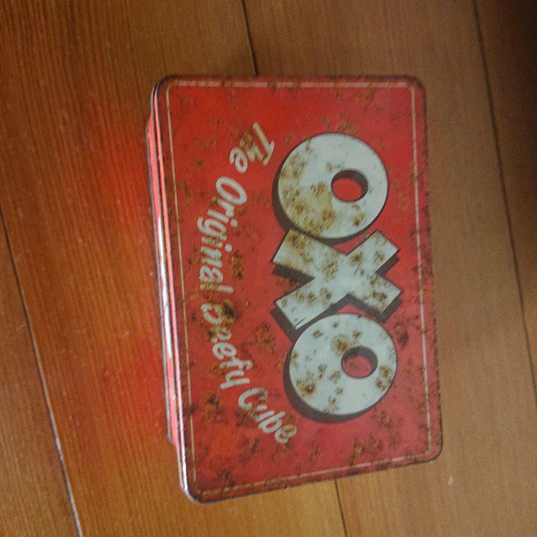 OXO ビーフキューブ缶 赤