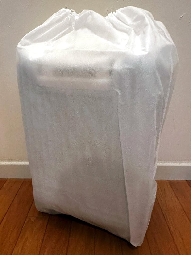 極美品★1回のみ使用 ランバンオンブルー フロントオープン キャリーケース 白