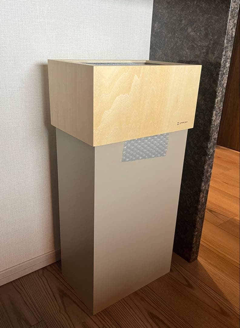 W CUBE 30 (シャンパンベージュ, 30L) ゴミ箱