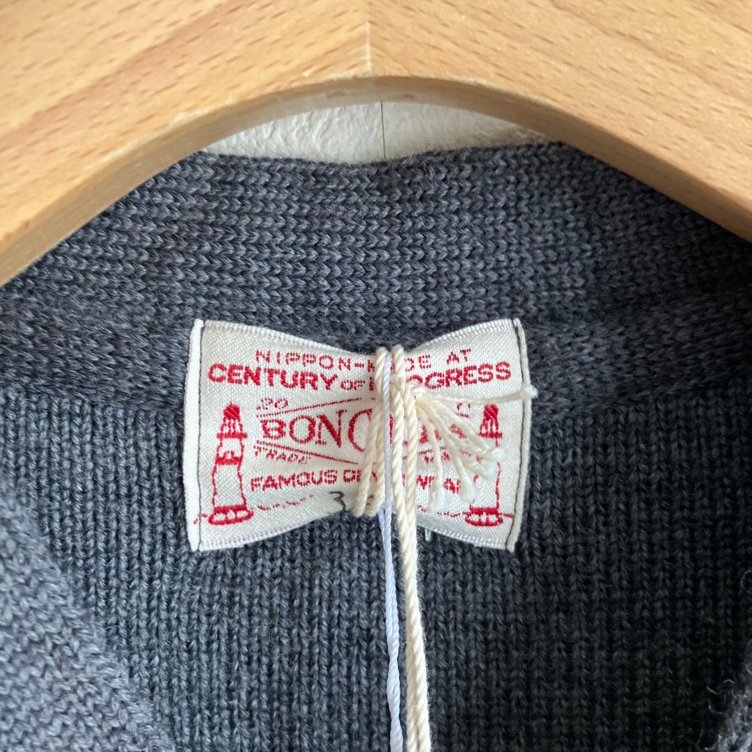 新品　別注　BONCOURA BICOLOR IVY CARDIGAN